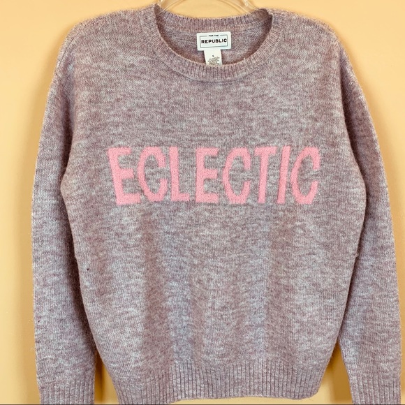 new eclectic sweater